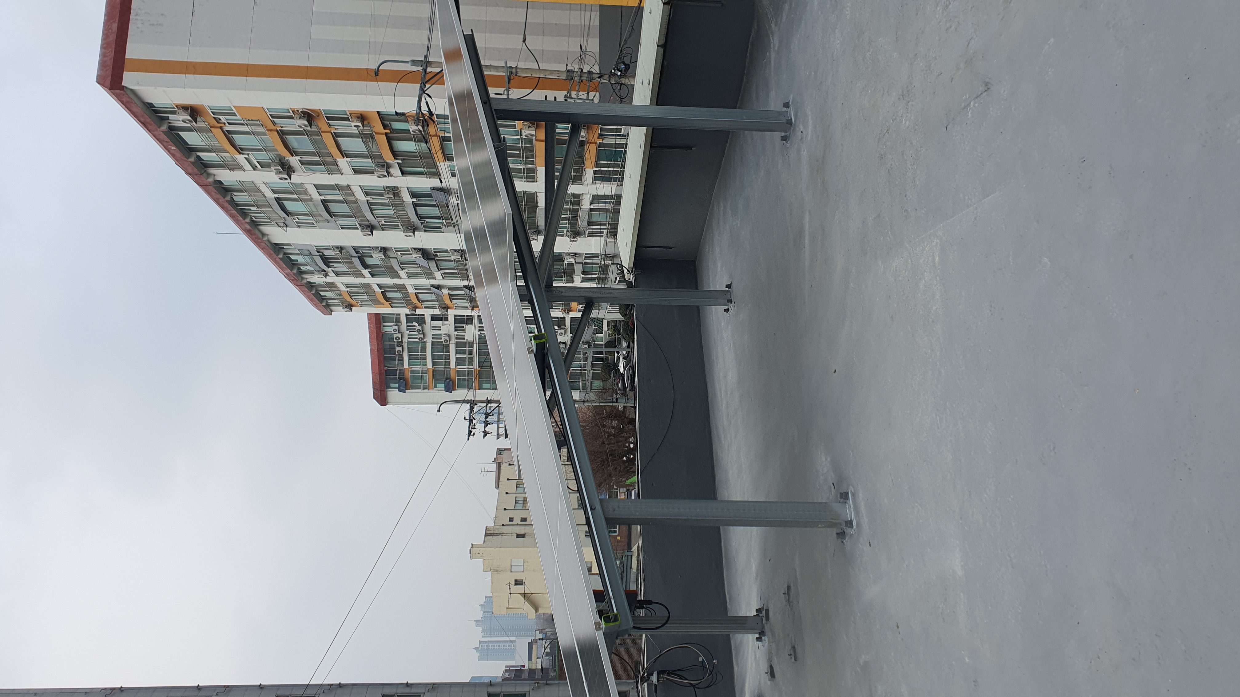 태양광 옥상 남향 설치